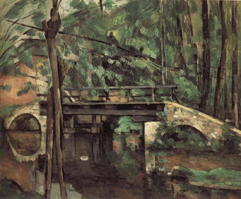 The Bridge of maincy, Paul Cezanne